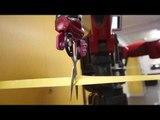 ROBOT cuts the ribbon and opens new facility today