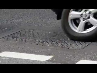 The loudest manhole cover in the country