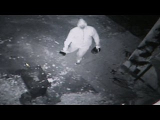Yob tormenting family caught daubing outside of home in black PAINT
