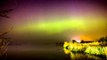 Stunning timelapse of paddleboarding under Northern Lights in Norther Ireland