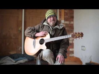 Former rock star Mervyn Spence with a message and a protest song for Nationwide