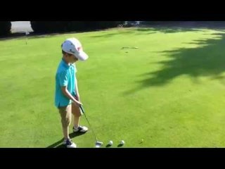 Talented youngster billed as next Tiger Woods aged seven - despite allergy to Sun