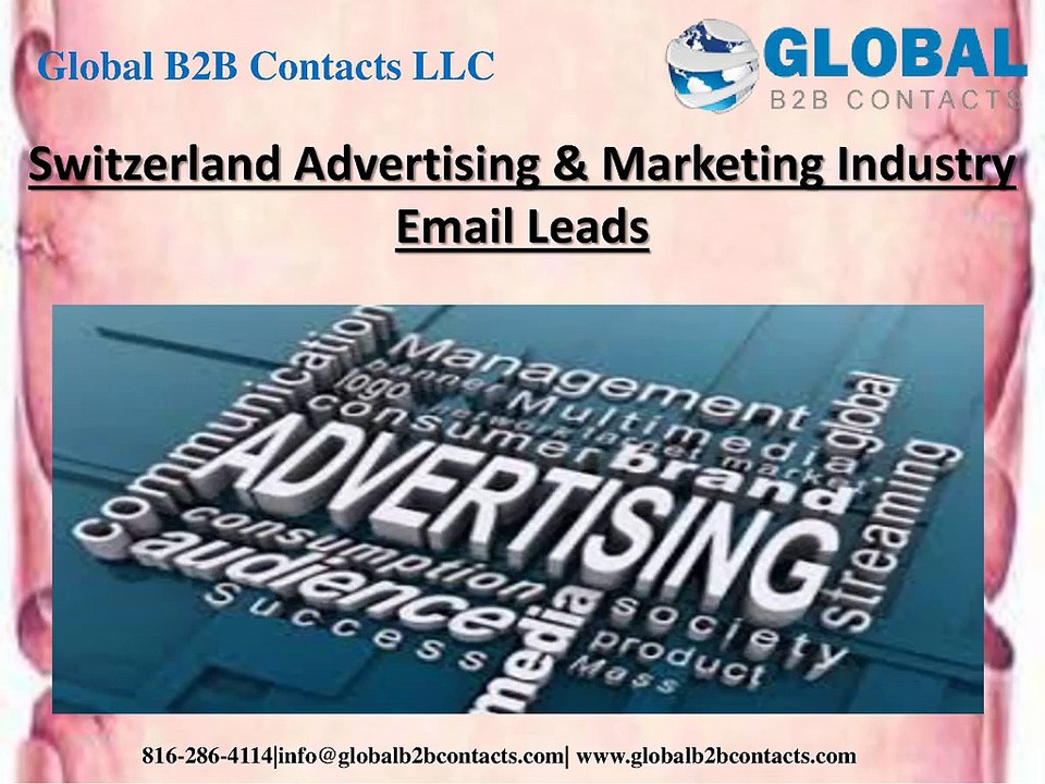Switzerland Advertising & Marketing Industry Email Leads