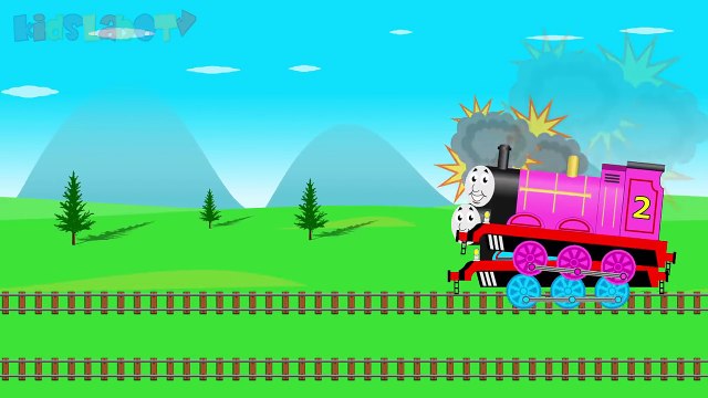 Learn Colors and Numbers with Thomas and Friends - Lightning McQueen Big Transport Truck