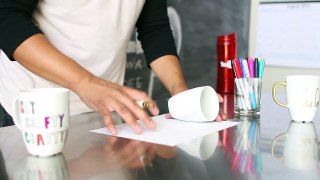 DIY Sharpie Coffee Mug!!