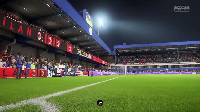 FIFA 18 mon moc se retrouve gardien chez les adversaires.