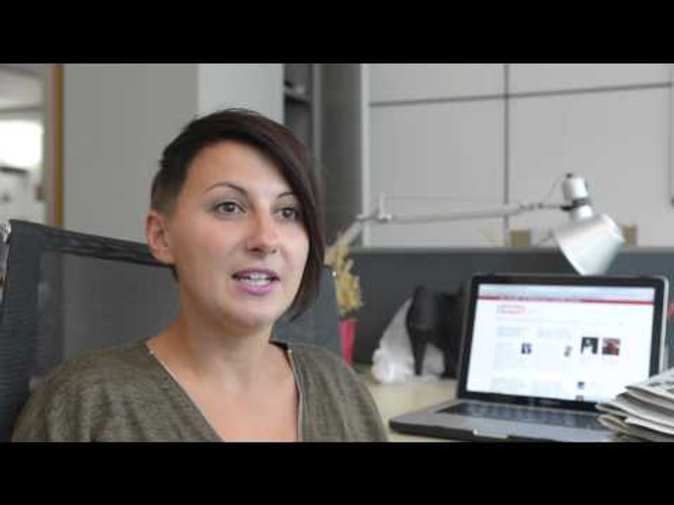 Young woman covers 100 jobs in 100 days