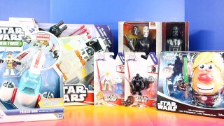 Huge Star Wars Collection With Playskool Heroes Mr. Potato Head And Lightsaber Battle