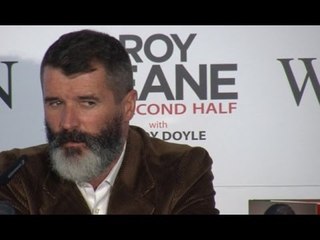 Roy Keane Book Launch - Stares Out Journalist Who's Phone Rings During Lunch - Funny