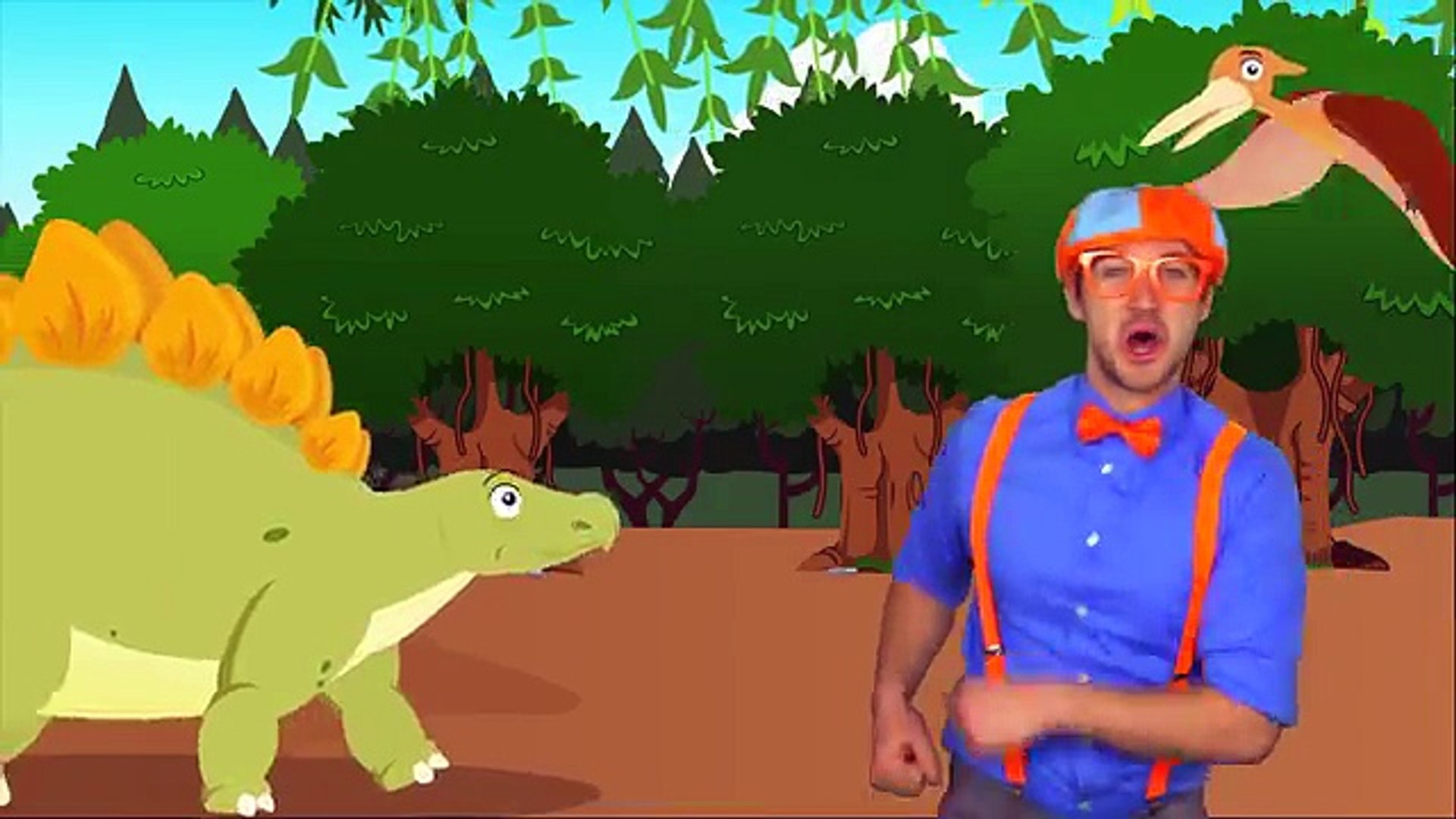 Blippi dinosaur