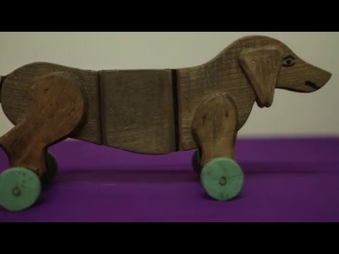 Beautiful toys carved by German PoWs given to schoolgirl living nearby