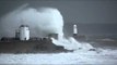 Storm Frank batters Welsh coast