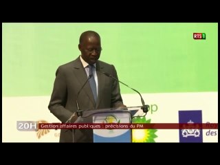 Gestions affaires publiques : précisions du PM