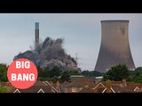 Didcot Power station is blown up - five months after tragic collapse