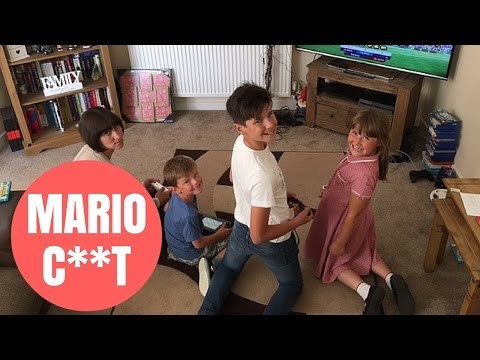 Dad fuming after Mario game teaches daughter to say the word c**t
