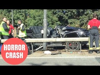 Aftermath Of Horror Crash Involving Crystal Palace Player