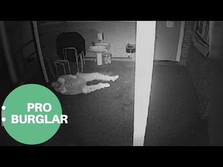 Burglar Caught Falling Through Ceiling And Hurting Leg