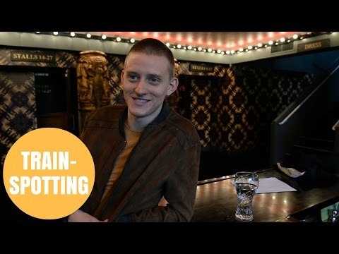 Actor Recreates trainspotting's iconic opening scene ahead of play