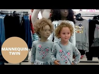 Young Girl Finds Her 'Twin' In A Marks And Spencer's Mannequin
