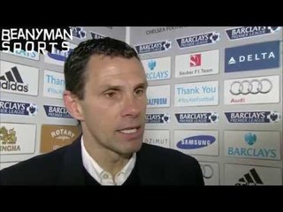 Chelsea 1-2 Sunderland - Gus Poyet Post Match Interview - Remarkable Last Four Days