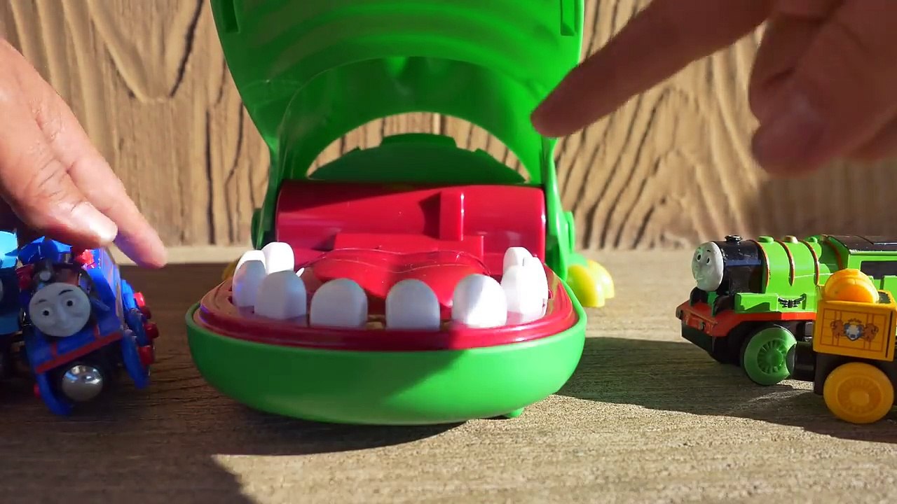 Lets play! Crocodile ion game & Thomas, Percy, Hilo, diesel 10, Bell, Stephen
