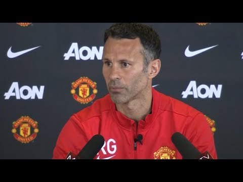 Manchester United - Ryan Giggs Gives First News Conference As Boss