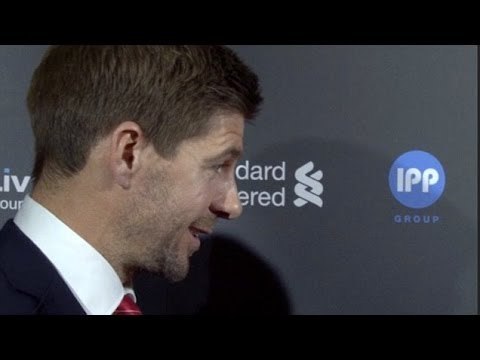 LFC Awards - Steven Gerrard Jokes About The Title Literally Slipping Away