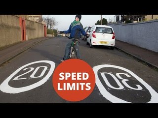 Council paint two speed restrictions on the same road