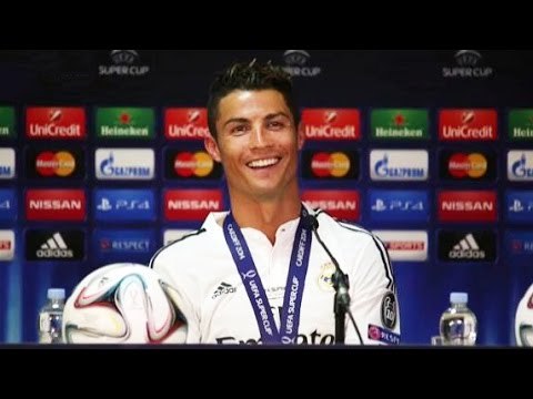Ronaldo Dedicates His Super Cup Man Of The Match Award To Sir Alex Ferguson