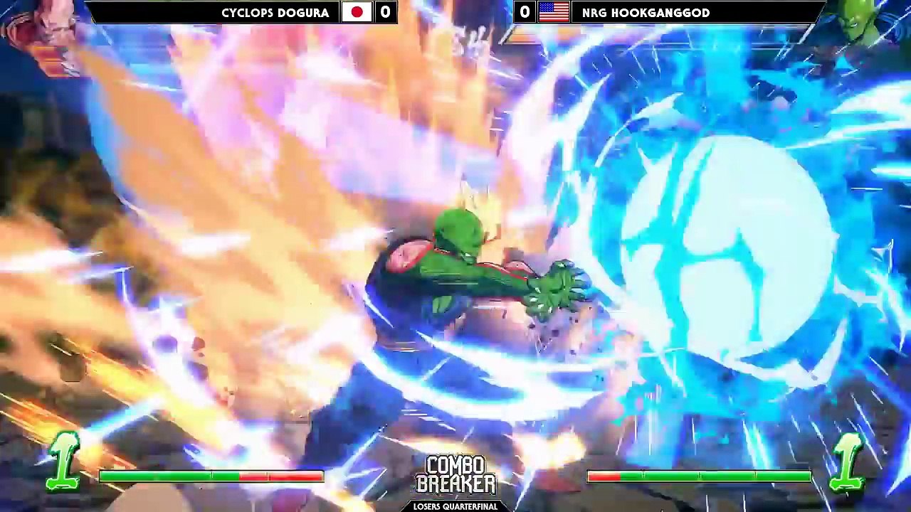 Combo Breaker 2018Dragon Ball FighterZ - Dogura VS HookGangGod _ Losers Quarter-Final