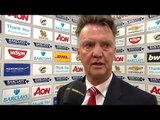 Manchester United 1-2 Swansea - Louis van Gaal Post Match Interview - Takes Responsibility