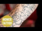 Simpsons superfan has Homer tattooed on his arm 52 Times