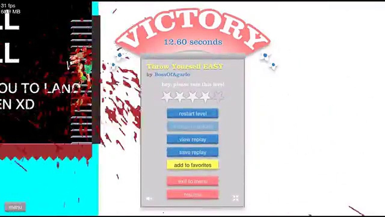 【DE JuN】 HAPPY WHEELS 快樂輪子#34 (死亡獨輪車) 實況
