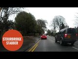 Dashcam of Police chasing after suspected Stourbridge stabber