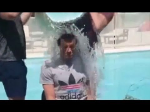 Gareth Bale Takes On The ALS 'Ice Bucket Challenge' !!