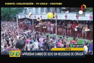 Chile: Aprueban cambio de sexo sin intervención quirúrgica