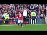 Darren Fletcher Has Words With Wayne Rooney After He Is Sent Off Against West Ham - Fan Footage