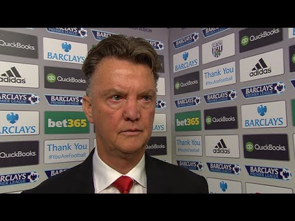 West Brom 2-2 Manchester Utd - Louis van Gaal Post Match Interview - Errors To Blame
