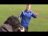 David Moyes Takes His First Training Session At Real Sociedad