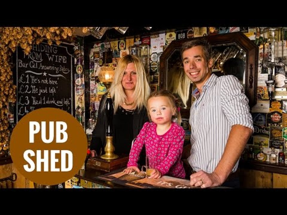 Couple build pub in back garden to keep social...
