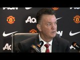 Louis van Gaal Interrupted By Masseur Announcement During Man United Press Conference