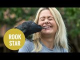 Woman adopts disabled Rook