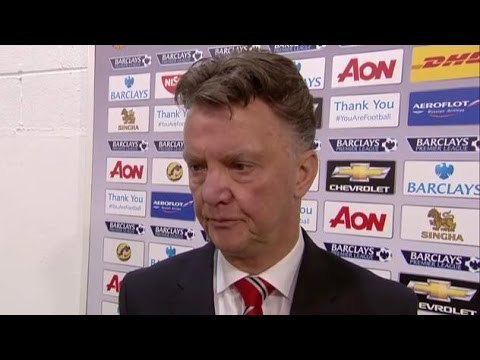 Manchester United 2-1 Stoke - Louis Van Gaal Post Match Interview - Red Devils Fought To The End