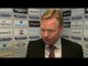 Southampton 1-2 Manchester United - Ronald Koeman Post Match Interview - Rues Missed Chances