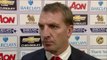 Man Utd 3-0 Liverpool - Brendan Rodgers Post Match Interview - Frustrated By Poor Mistakes