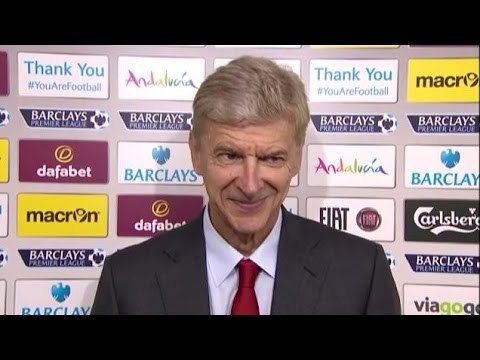 Aston Villa 0-3 Arsenal - Arsene Wenger Post Match Interview - Mesut Ozil Plan Worked