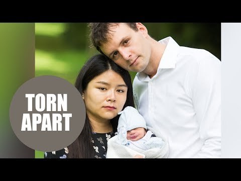 Young mum who faces being torn apart from her newborn baby boy just weeks after giving birth.