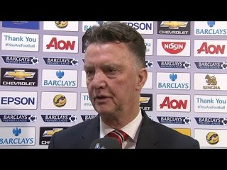 Manchester United 3-1 Burnley - Louis van Gaal Post Match Interview - We Were Lucky