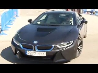 Illarra Shows Off His New BMW i8 Hybrid Car As He Leaves Real Madrid Training