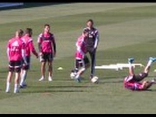 Sergio Ramos Slides Around Like A Wild Bull During Real Madrid Rondos